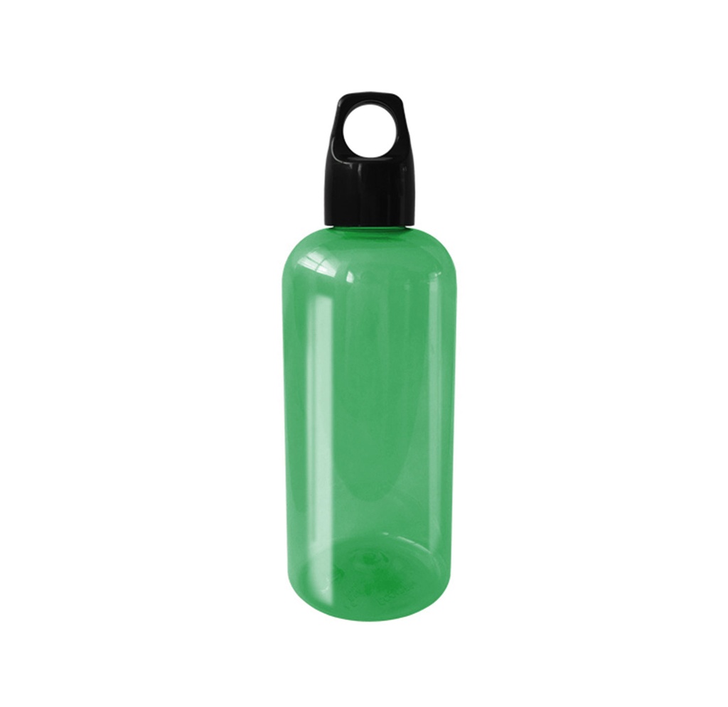 [P251247] pachon, plástico, verde, 500 ml , Parker translúcido tapa negra
