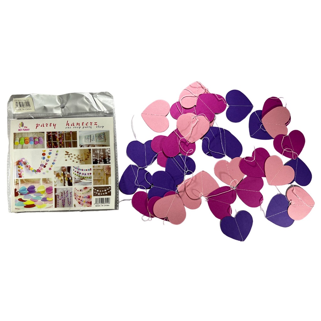 [F420725] banner corazones 2.5cm