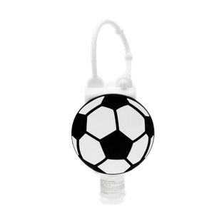 dispensador de gel, plástico, blanco, cola de raton 30 ml , diseño de pelota,