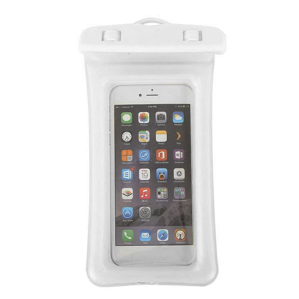 [P251124] porta documentos, plástico, blanco, 11.5*23 centimetros, a prueba de agua