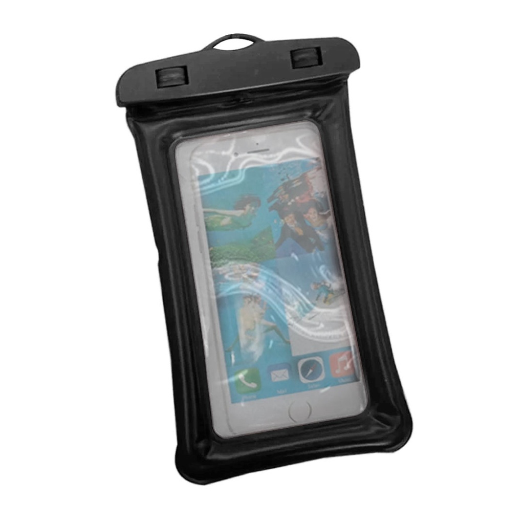 [P251125] porta documentos, plástico, negro, 11.5*23 centimetros, a prueba de agua