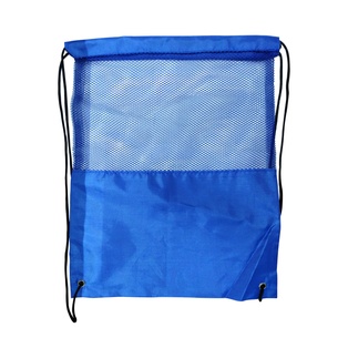 mochila, tafeta, azul reflex, 43*34 centimetros, con malla