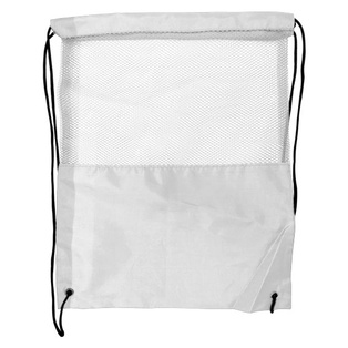 mochila, tafeta, blanco, 43*34 centimetros, con malla