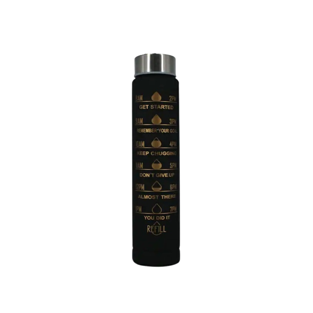 [P251242] pachon, plástico, negro, 300 ml , motivacional