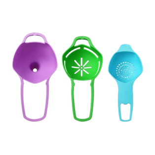 set de utensilios, plástico, surtido, 3 pcs de , cocina 7.5*10.5