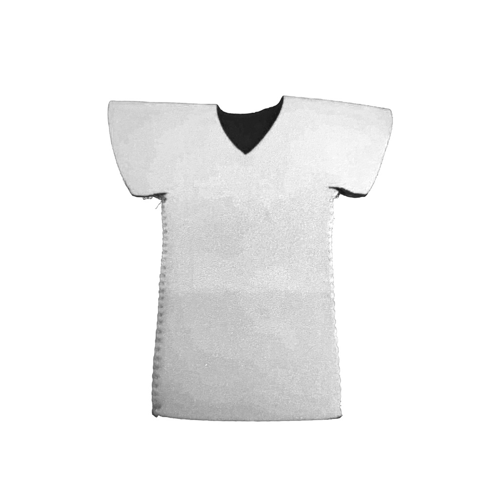 [P250369] enfriador, neopreno, blanco,  centimetros, en forma de camisa
