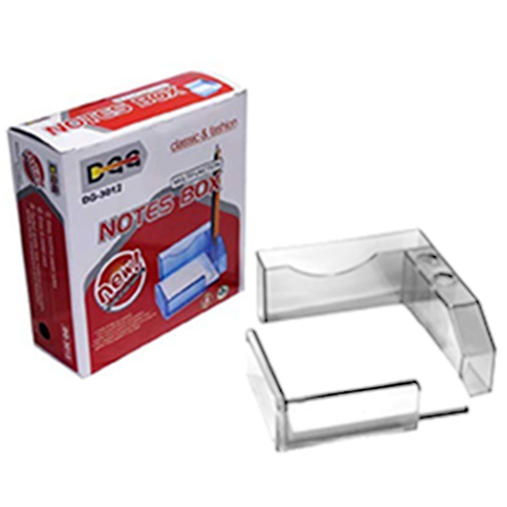 [P280384] organizador de escritorio, plástico, transparente,  nd, para notas