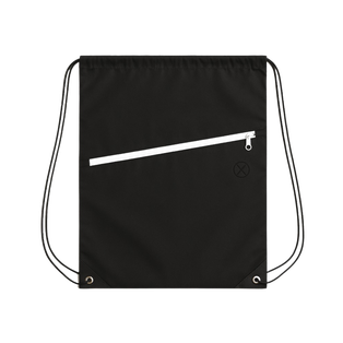 bolsa runner, poliéster, negro, 34*42 centimetros, impermeable