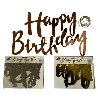 banner, papel, surtido, 20*26 centimetros, feliz cumpleaños,