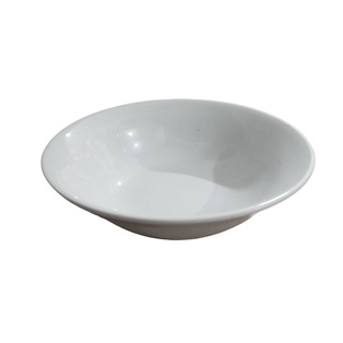 tazon, cerámica, blanco, 7 pulgadas,