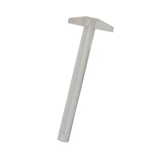 regla  t transparente