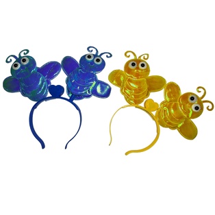 diadema de abejitas con luz led