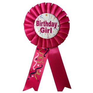 liston rosa de cumpleaños7.5*5cm