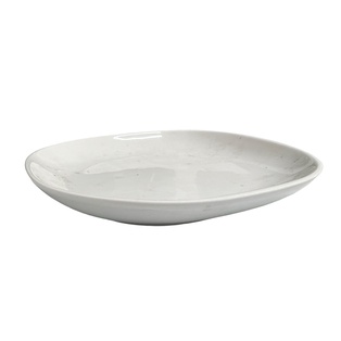 plato, cerámica, blanco, 8.25 pulgadas, redondo