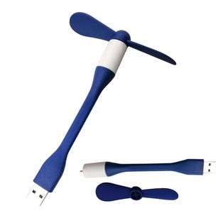ventilador de telefono usb azul reflex