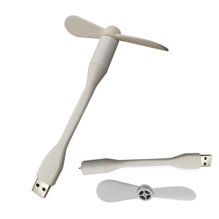 ventilador de telefono usb blanco