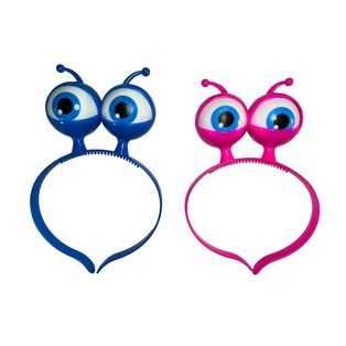 diadema ojos locos con luz led
