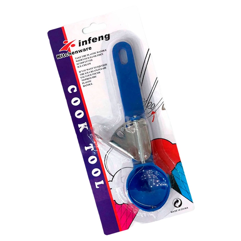 [H534536] cuchara, plástico, surtido, 5*20 centimetros, para helado