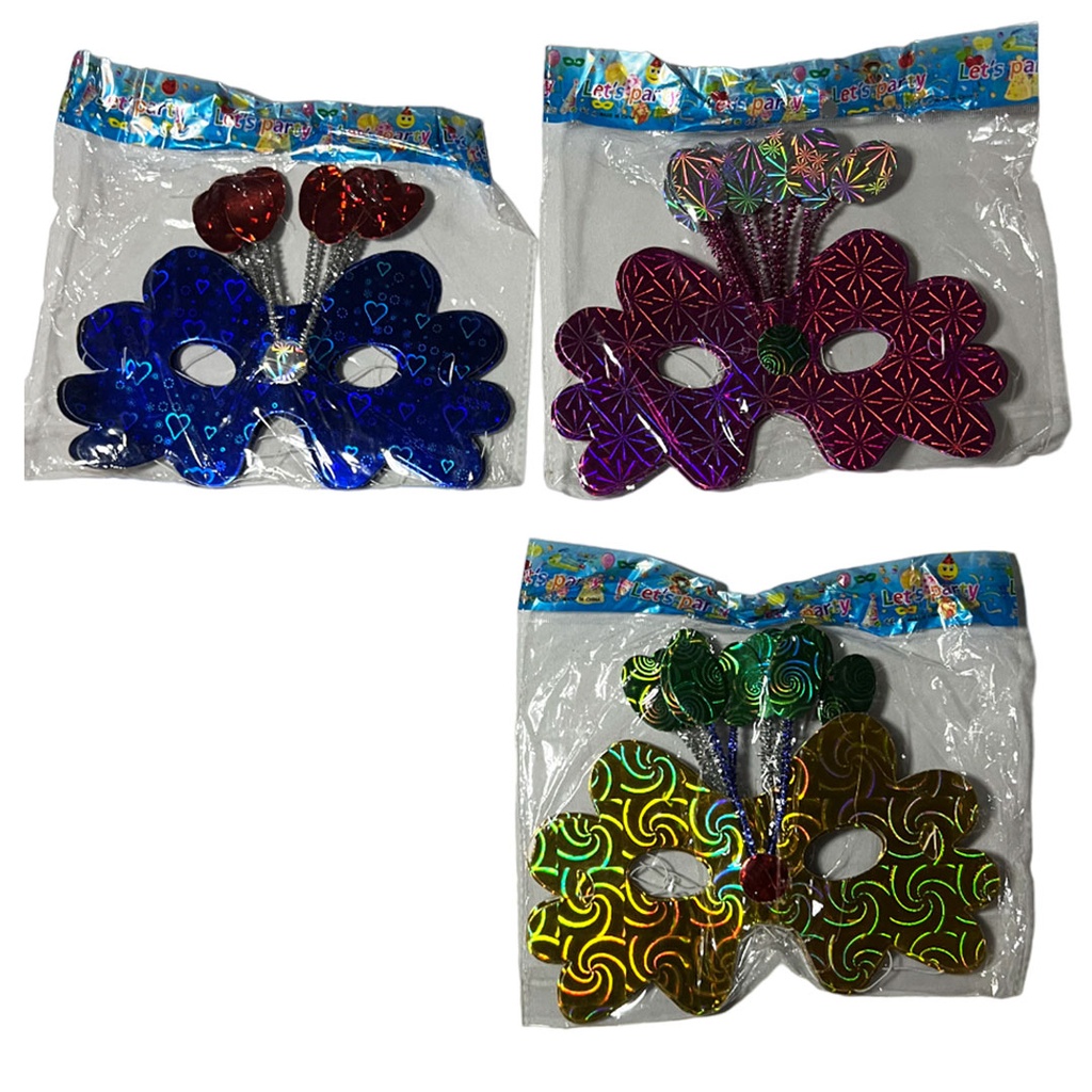 [F420351] antifaz con antenitas globo