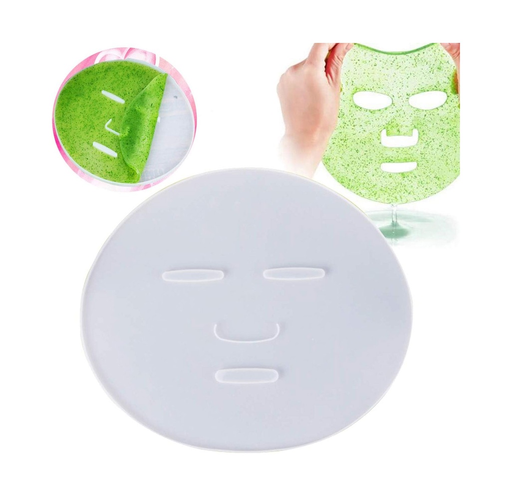 [B665681] mascarilla, silicón, transparente, 22.5*19 centimetros, mascara