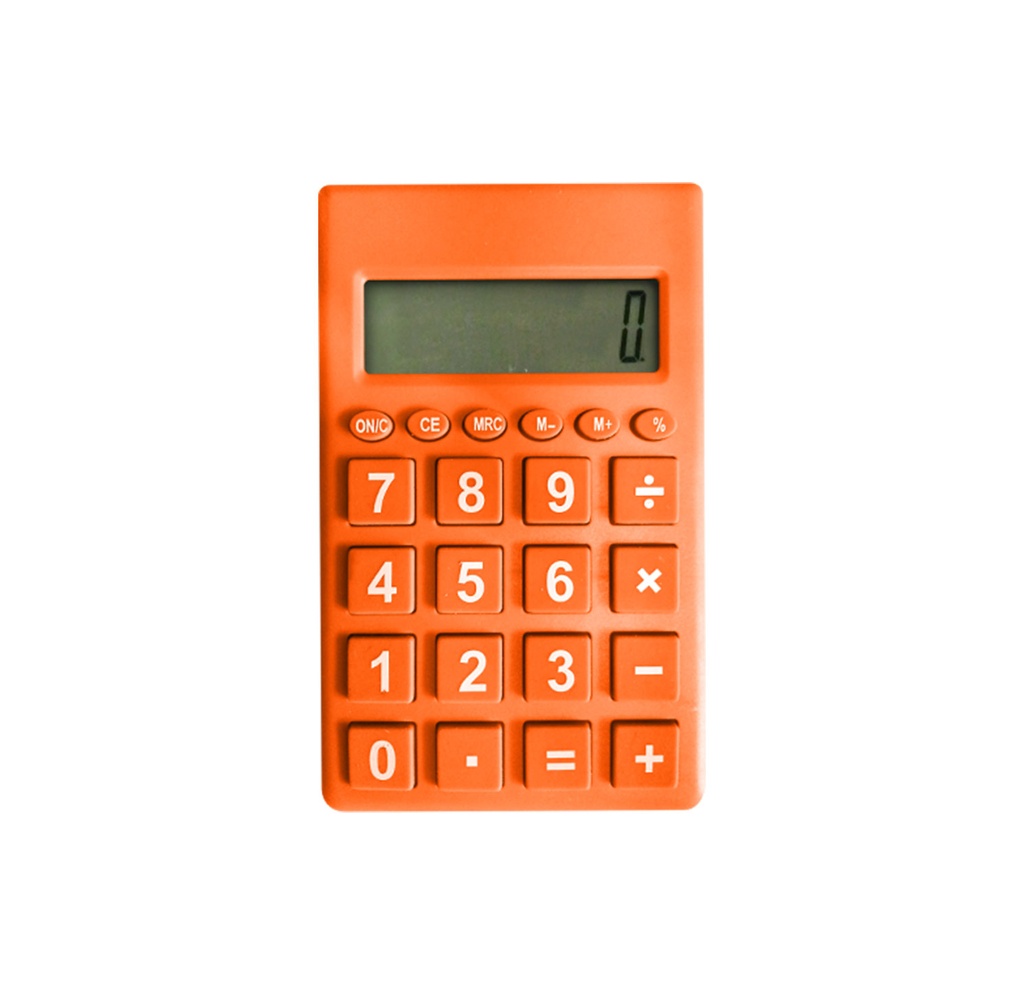 [P280429] calculadora peq naranja
