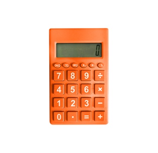 calculadora peq naranja