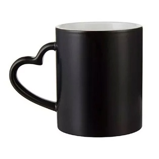 tazas, cerámica, negro, con fondo blanco , para sublimar