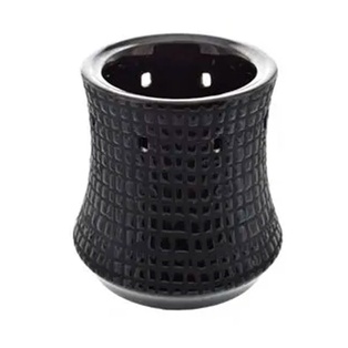 macetero, cerámica, negro,  ,