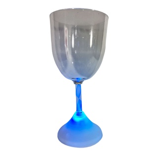 copa de vino plástica con luz led