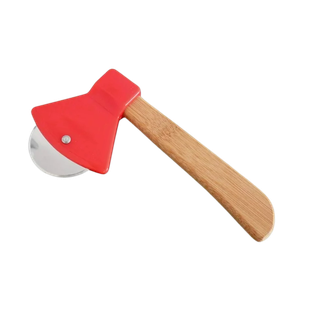 cortador de pizza, acero inoxidable, surtido, forma , de hacha