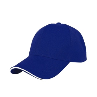 gorra, gabardina, azul reflex, tipo , sandwinch