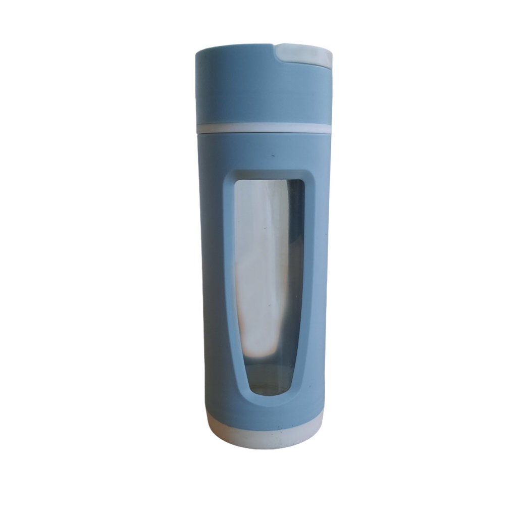[H511032] botella, vidrio, , 300 mililitro, para agua portatil con posa celular