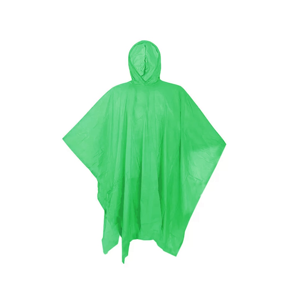 [P220080] capas, pvc, verde, 50*80 , tipo poncho
