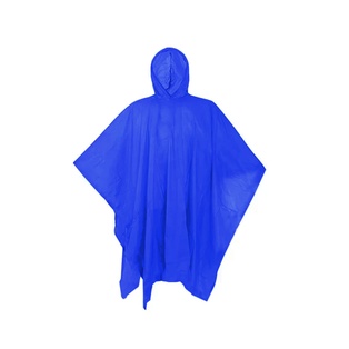 capas, pvc, azul oscuro, 50*80 pulgadas, tipo poncho