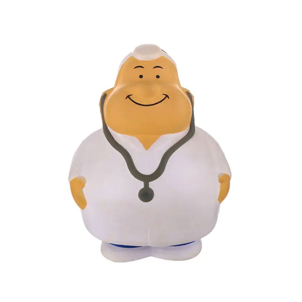 [P266031] antiestres, pu, blanco, 9*7*5.7 centimetros, medico