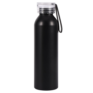 pachones, aluminio, negro, tapadera translucida , y agarrador tapa negra 600 ml