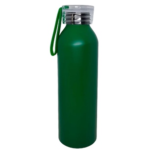 pachon, aluminio, verde mate, 500 ml con , tapa transparente