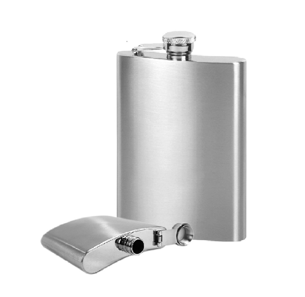 [P260080] anfora, acero inoxidable, plateado, 8 onzas,