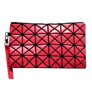 bolsa cuadriculada color rojo 24*16cm
