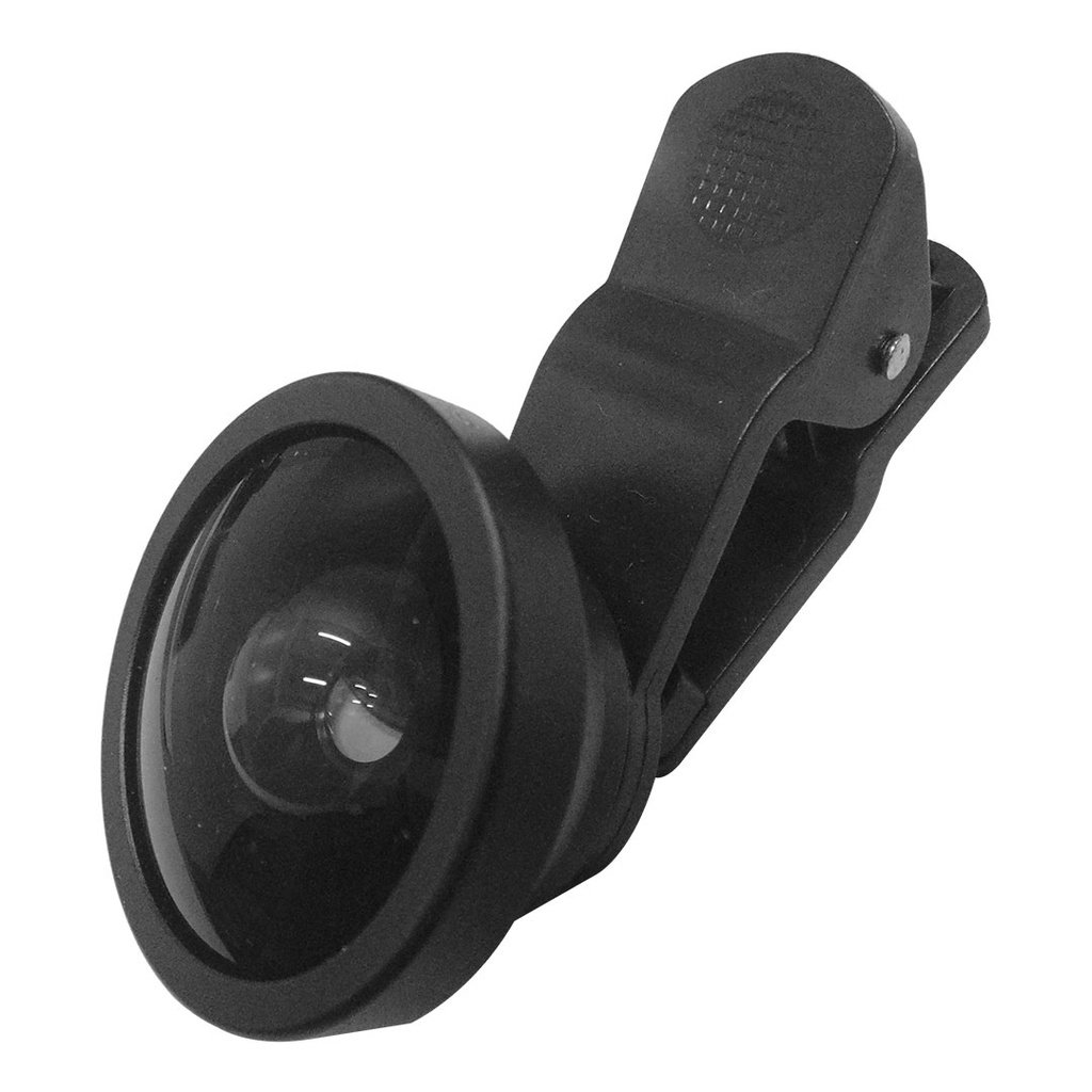 [P261412] lentes ojo de pescado para celular de 3.5*6.8*2.8cm negro