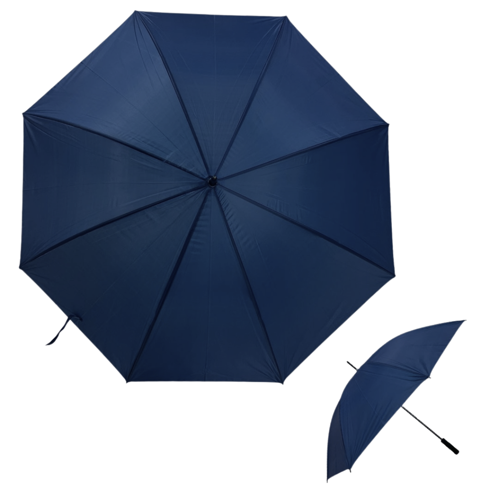 [P250043] sombrillas, poliester, azul marino, 129*152 centimetros, liso