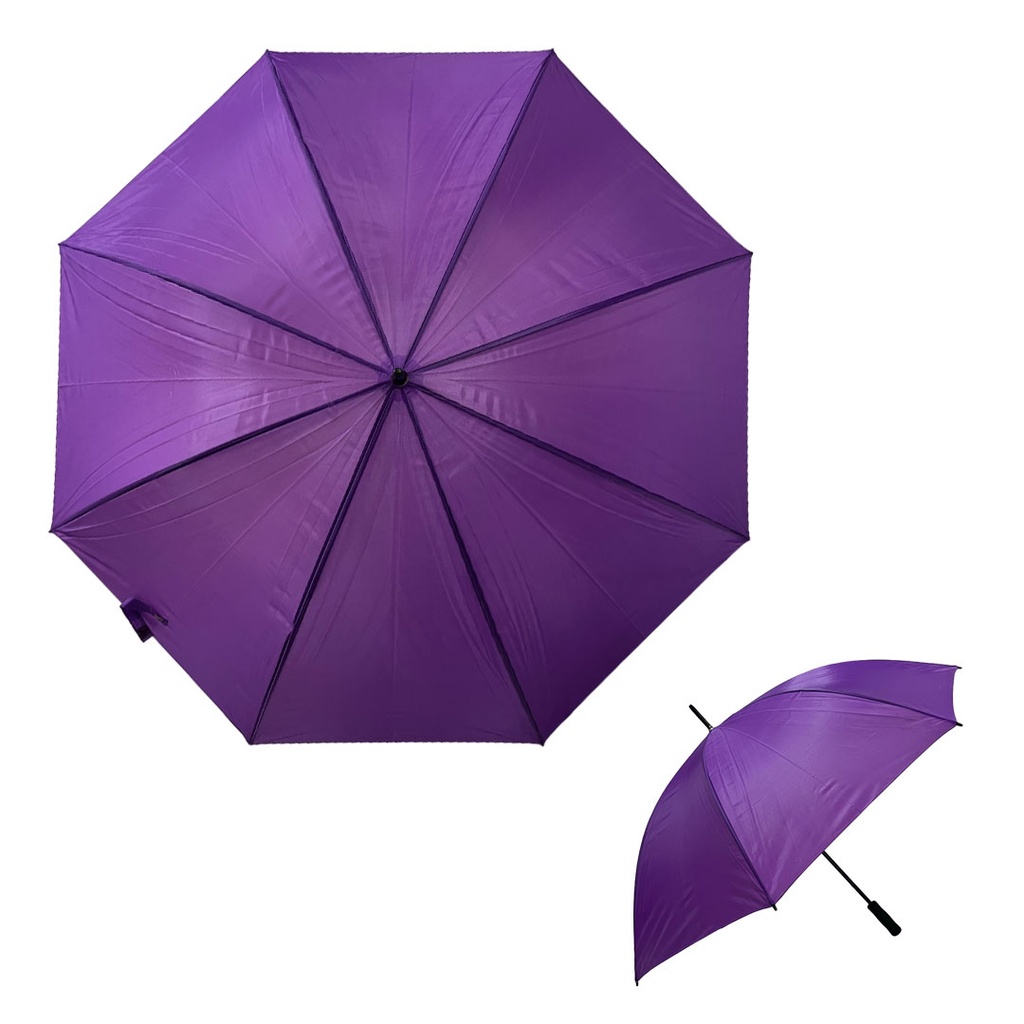 [P250179] sombrillas, poliester, morado, 129*152 centimetros, liso