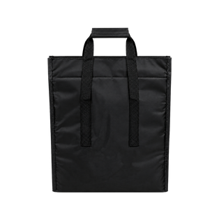 bolsa, oxford, negro, 17*13*9.5 pulgadas, termica pvc con cierre velcro