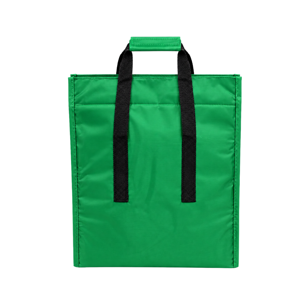 [P285985] bolsa, oxford, verde, 17*13*9.5 pulgadas, termica pvc con cierre velcro
