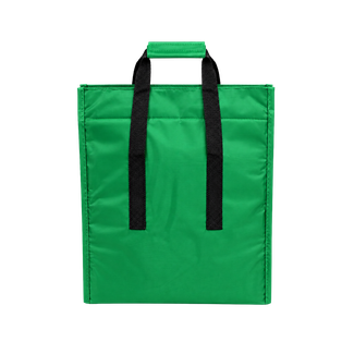 bolsa, oxford, verde, 17*13*9.5 pulgadas, termica pvc con cierre velcro
