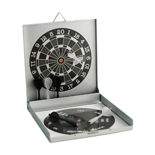 juego de mesa, plástico, surtido,  nd, set 2 en 1 de dardos