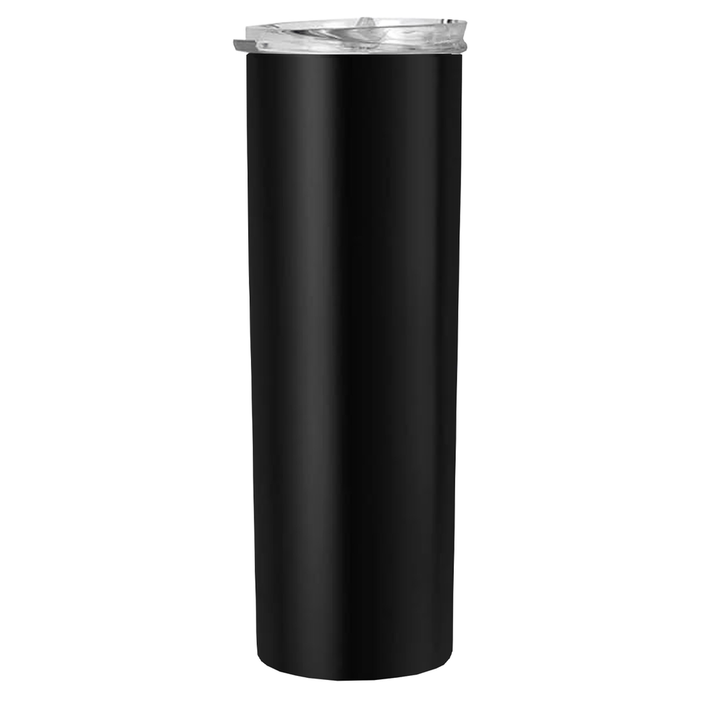 [P285969] vasos, acero inoxidable, negro mate, 20 onzas, doble pared con pajilla