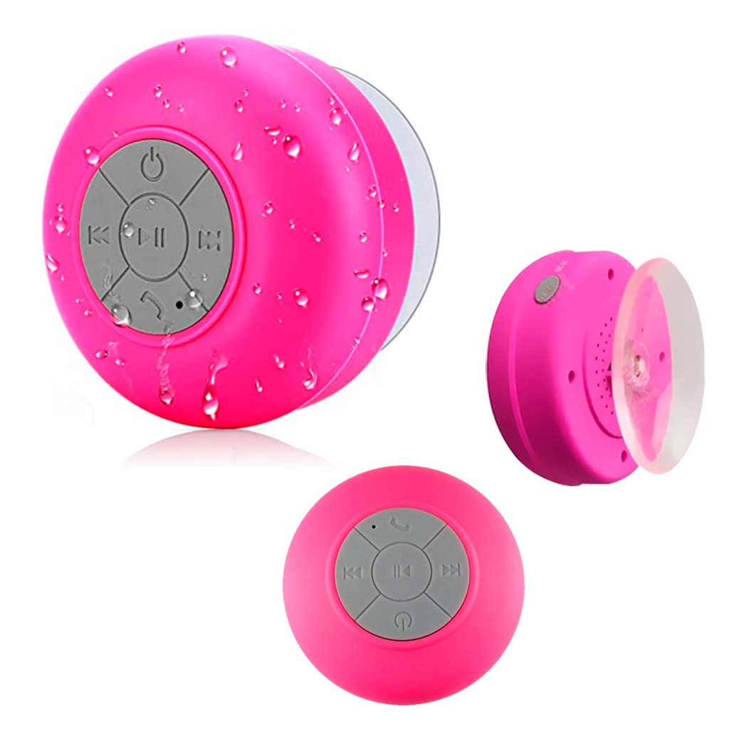 [TG102072] bocina a prueba de agua rosada