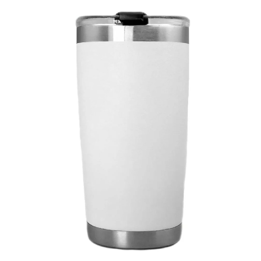 [P294017] vaso termico, acero inoxidable, , 20 onzas, blanco mate,,,,