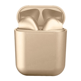 audifono, plástico, dorado, 5*5*4.3*2.3 centimetros, inalambricos con estuche cargador